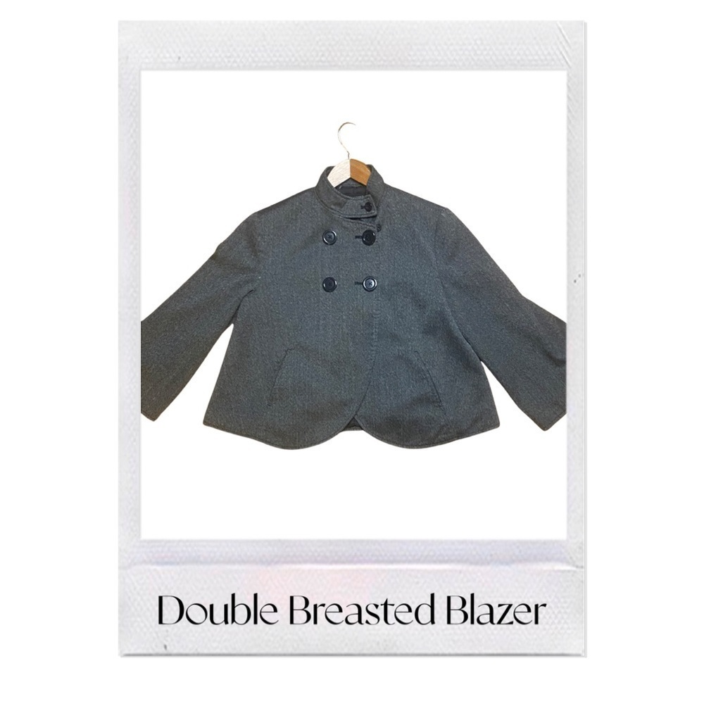 Larry Levine Double Breasted Blazer